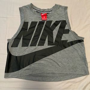 Grey Nike Crop